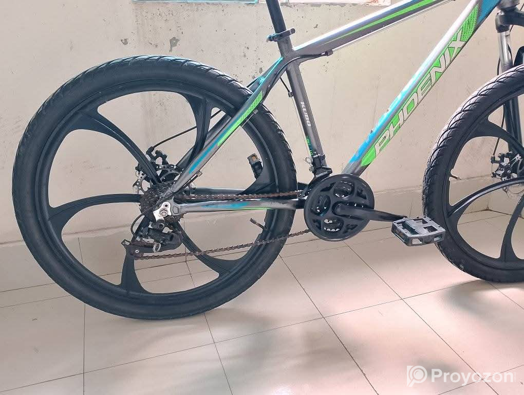 Phonix Kubo 26 gear cycle full aluminum body.