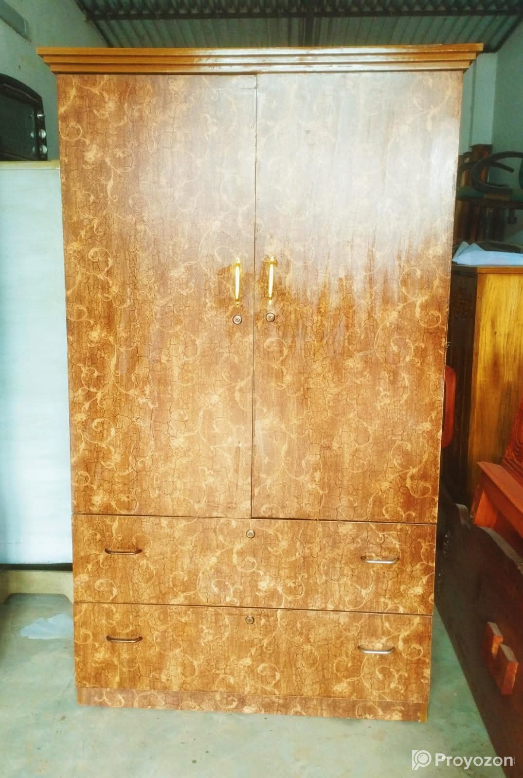 ফুল ফ্রেশ পার্টেক্স এর আলমারি বিক্রি করা হবে।