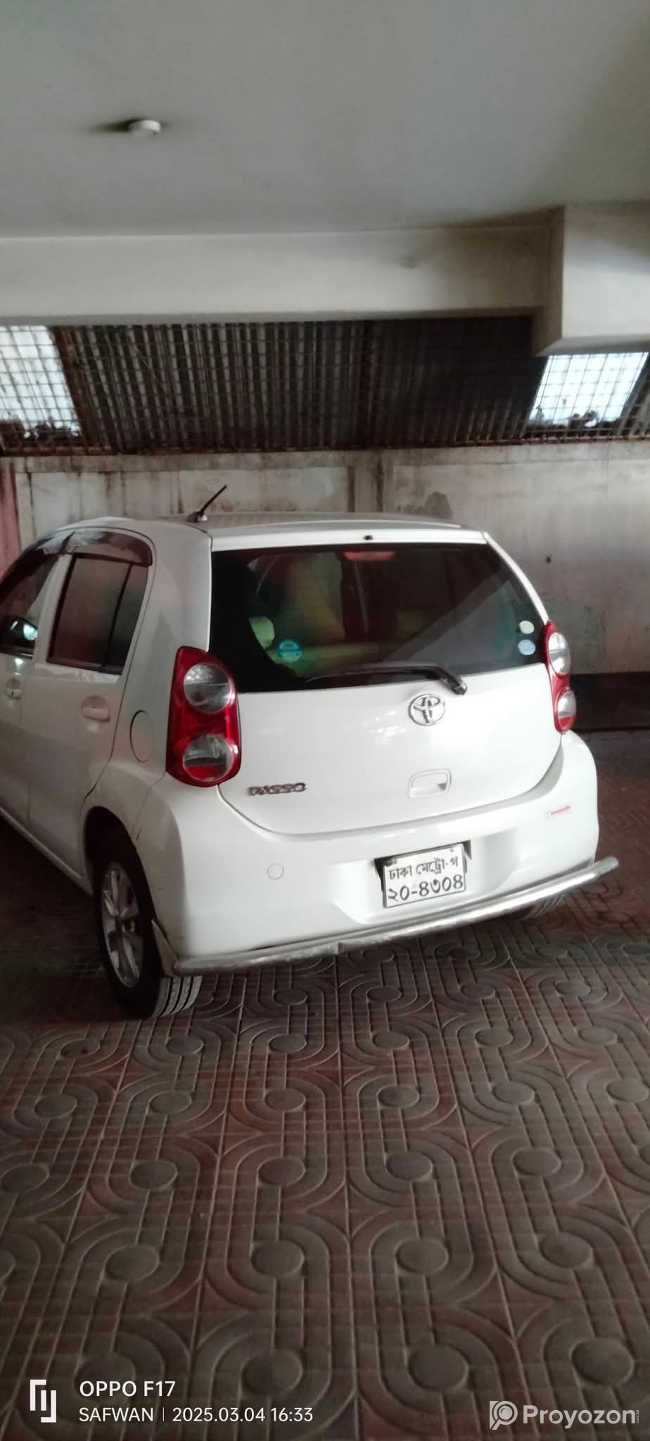 TOYOTA PASSO Model-2010 sell kora hobe