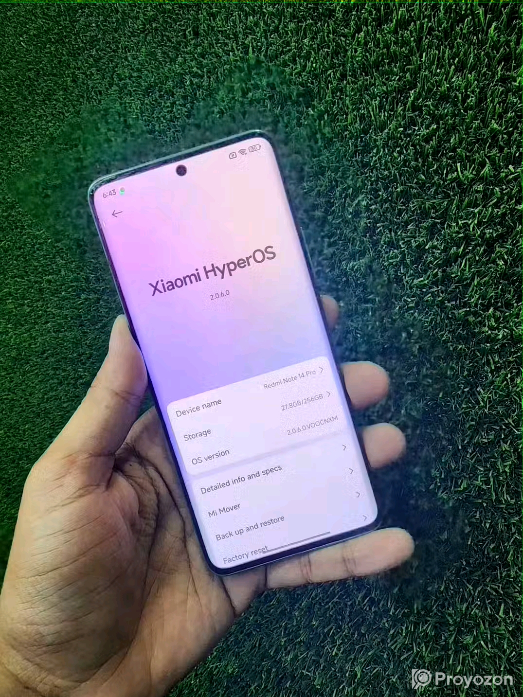Redmi Note 14 Pro sell kora hoby