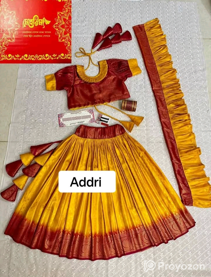 বেবি রেডি শাড়ি অর্ডার নেওয়া হয়।