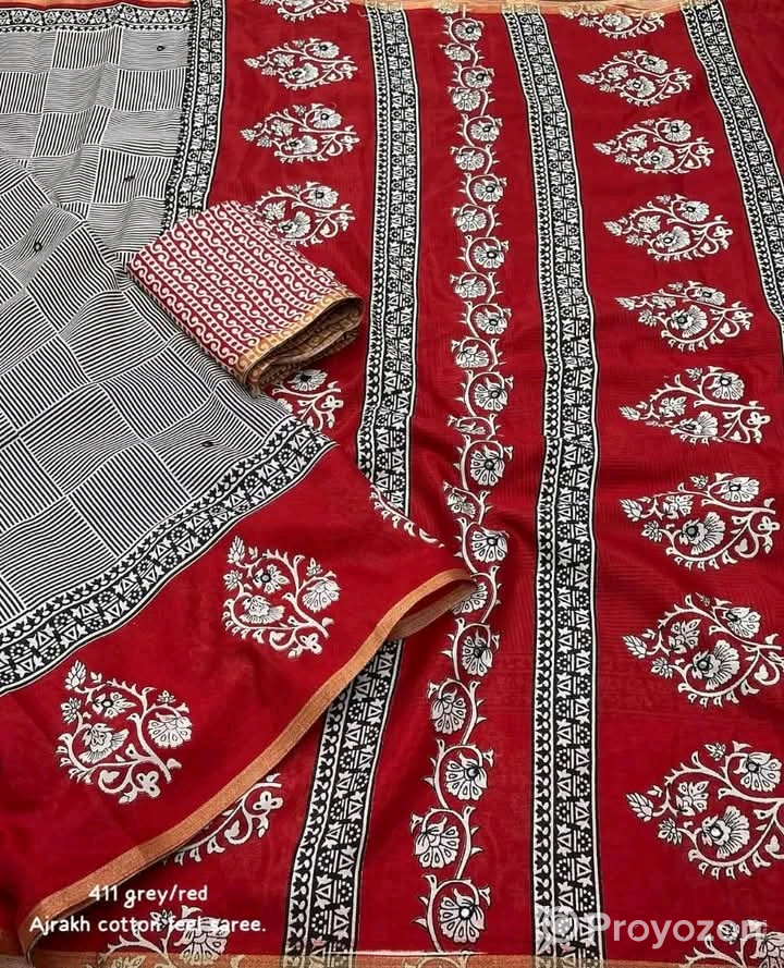 ডিজিটাল প্রিন্ট শাড়ি বিক্রি করা হবে।