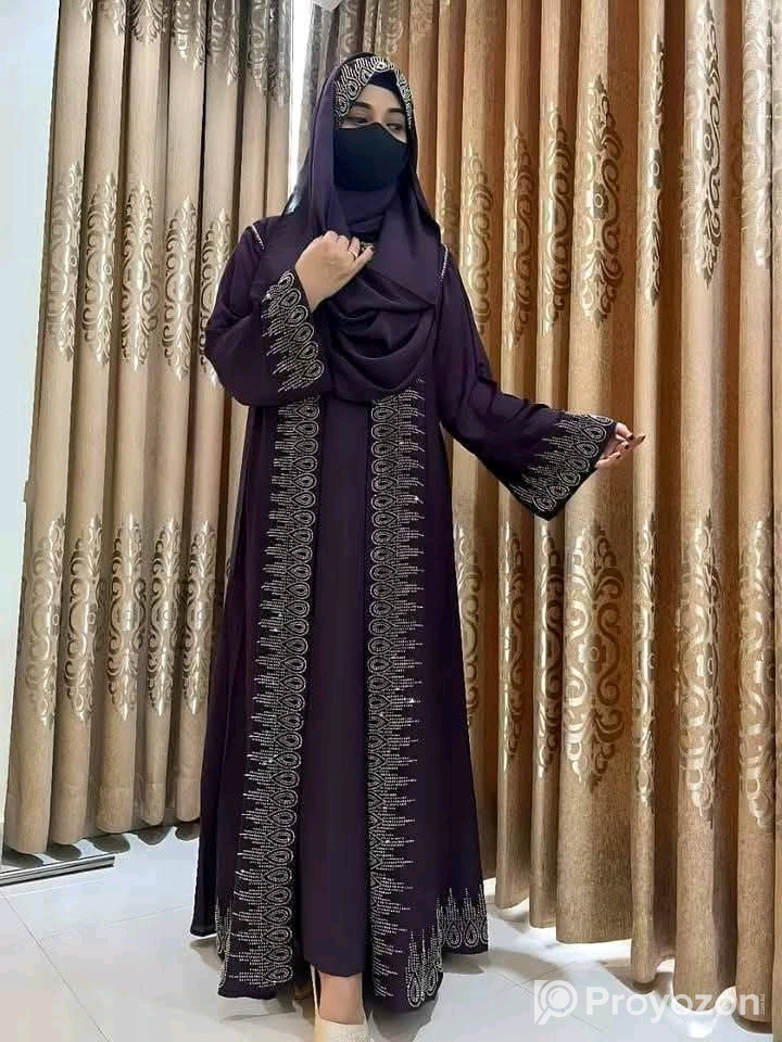পার্টি স্টোন বোরকা বিক্রি করা হবে।