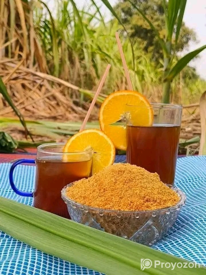 আখের লাল চিনি বিক্রি করা হবে।