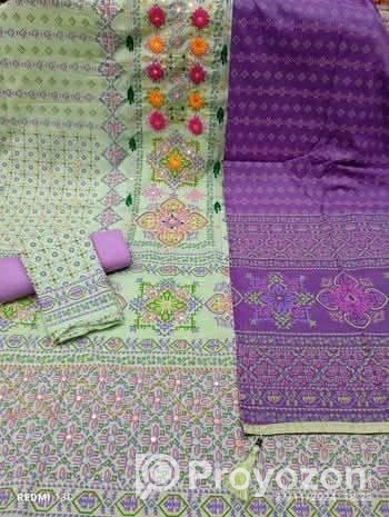 আড়ং কটন বুটিক্স থ্রিপিস বিক্রি করা হবে।