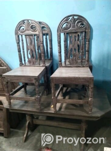 পুরাতন ডাইনিং টেবিল ফুল সেট বিক্রি করা হবে।