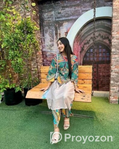 Digital Print Three Piece sell kora hbe.