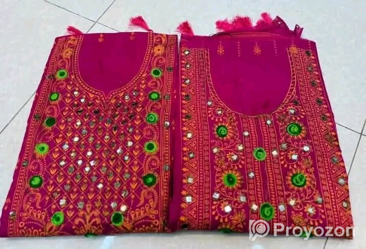 কারচুপি বুটিক্স থ্রি পিস বিক্রি করা হবে।