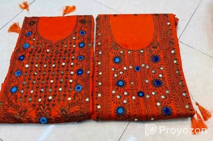 কারচুপি বুটিক্স থ্রি পিস বিক্রি করা হবে।