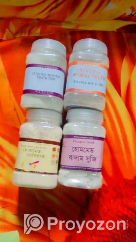 বেবি ফুড কম্বো প্যাকেজ অর্ডার নেওয়া হয়।