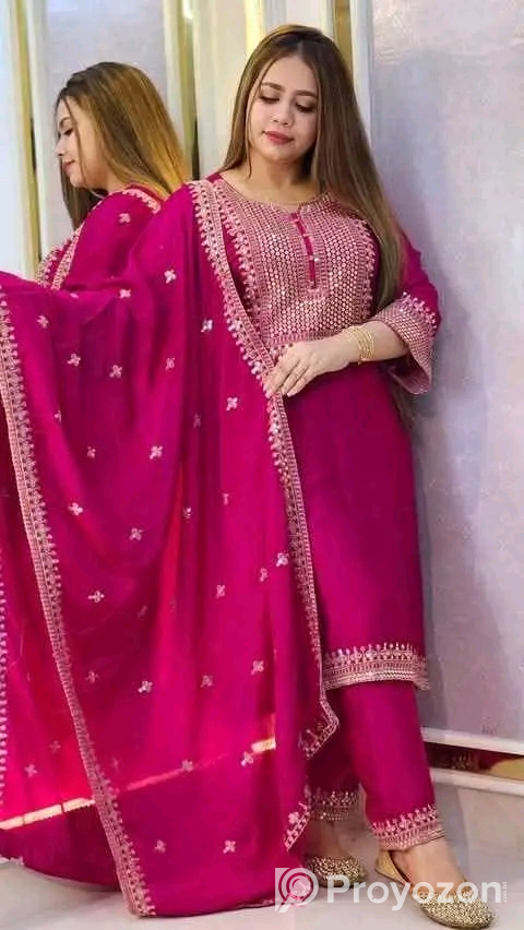 রেডিমেড থ্রি পিস বিক্রি হবে