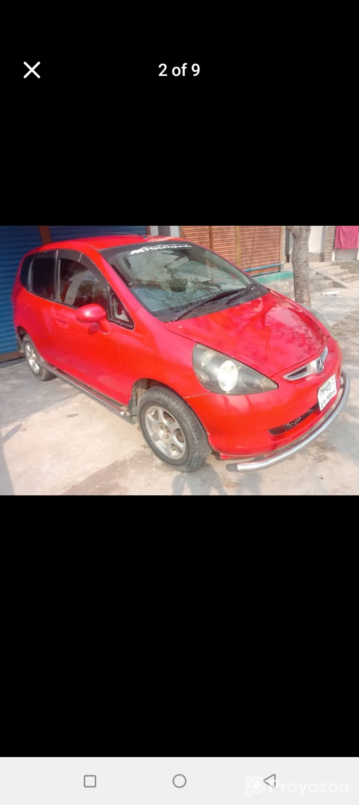 বিক্রয় হইবে:- হুনডা ফিট্