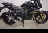 Suzuki gixxer fi disk 155cc /2023. Black/