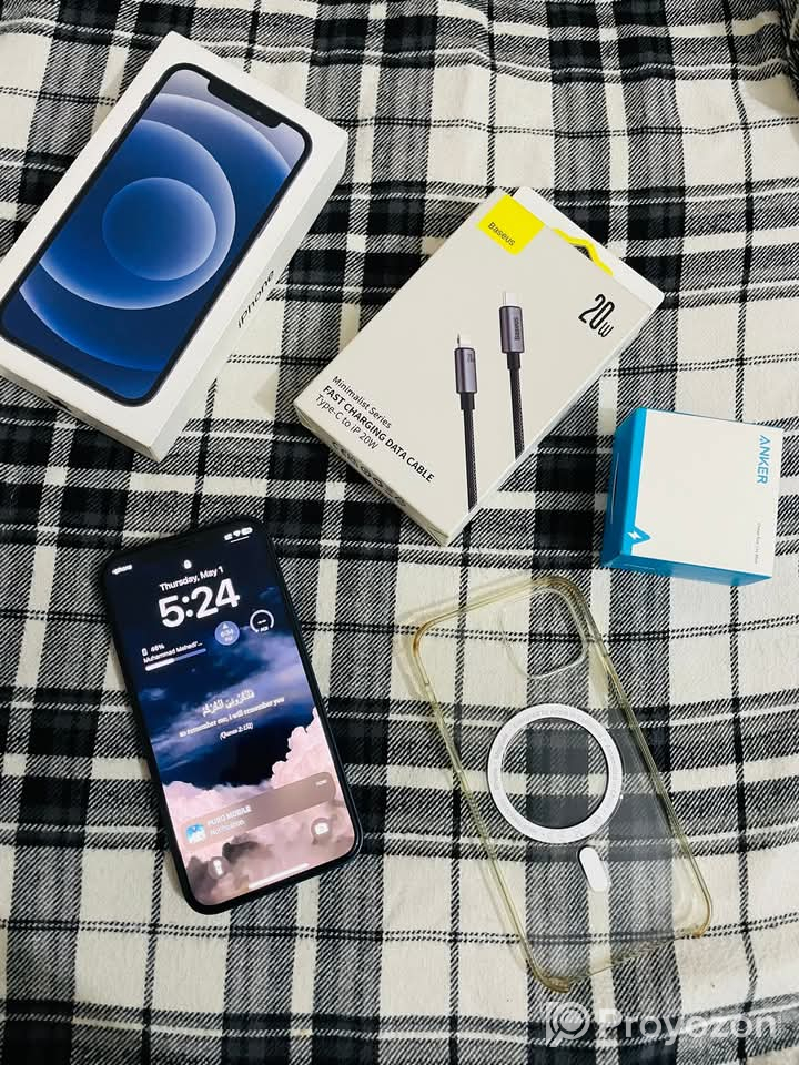 আইফোন ১২ – ৬৪ গিগাবাইট ফুল বক্স সেট