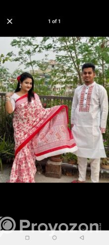 Sharee Panjabi Couple Dress