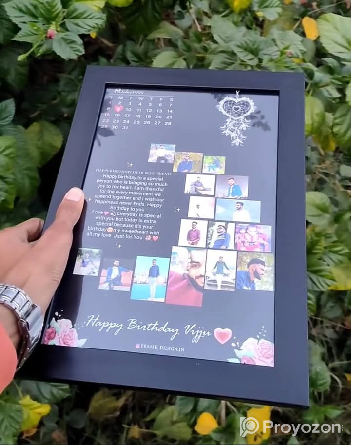 Customize photo frame