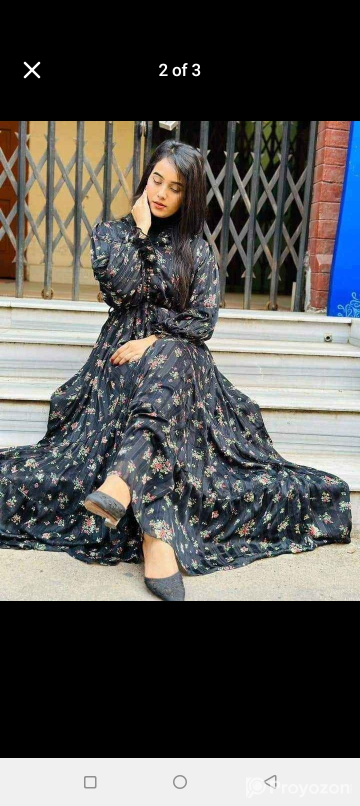 Chumki Gown Fabric: Jori Georgette