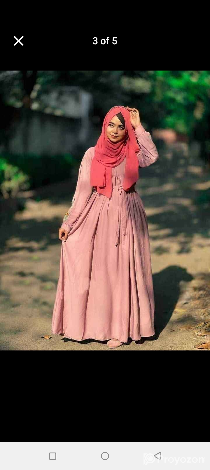 বোরখার ফেব্রিক : ফুল ডুবাই চে রি কাপড়
