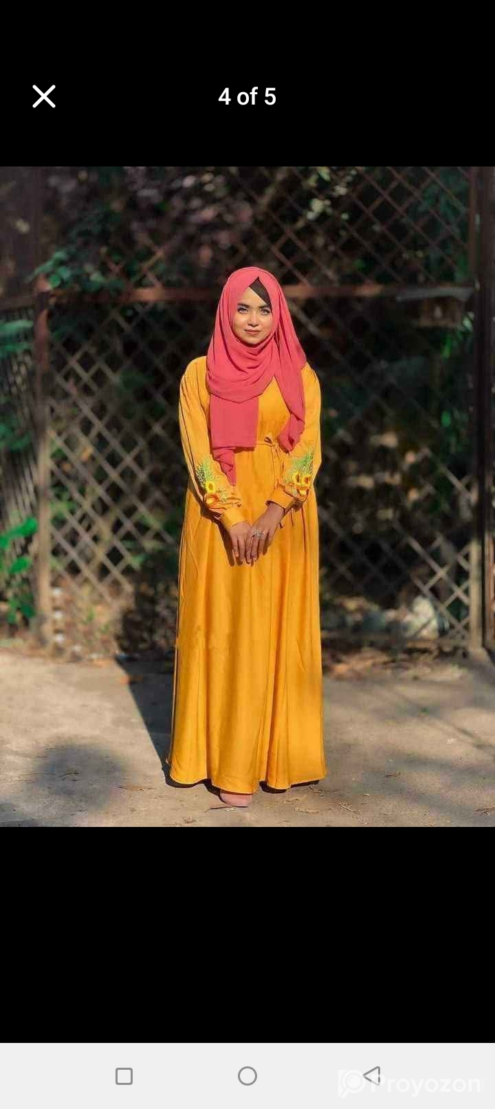 বোরখার ফেব্রিক : ফুল ডুবাই চে রি কাপড়