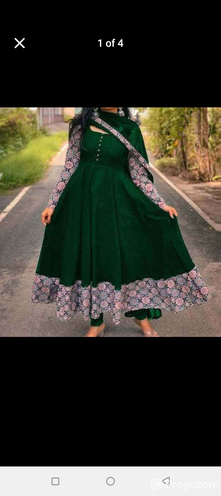 গ্রাউন (3pis) বডি সাইজ : ৩৮/৪২/৪৪