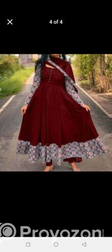 গ্রাউন (3pis) বডি সাইজ : ৩৮/৪২/৪৪