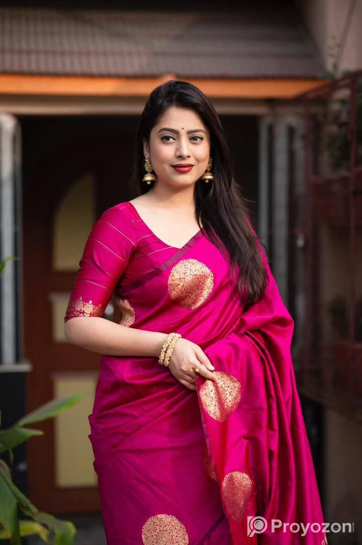 Silk Sharee with Blouse Piece