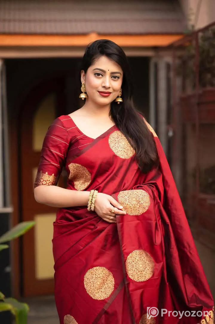 Silk Sharee with Blouse Piece