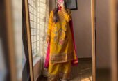 Sequence Embroidery Three Piece