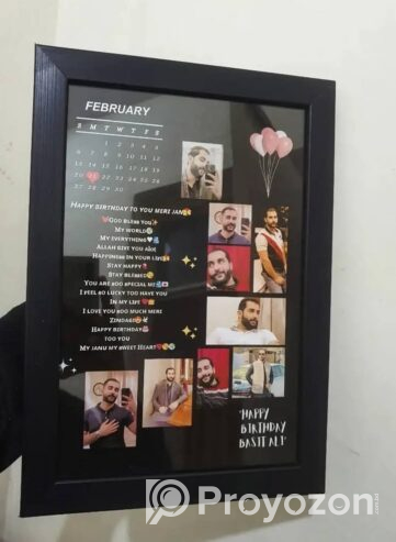 Customize photo frame