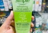 Simple refreshing Face Wash স্কিনের জন্য পারফেক্ট।