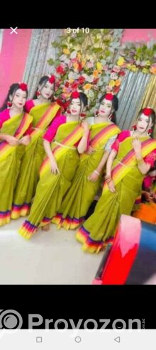 আপনার হলুদ সন্ধ্যাকে রাঙিয়ে তুলুন অল্প দামে শাড়ি