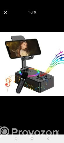 K98 Rotating Foldable Stand with Bluetooth Speake