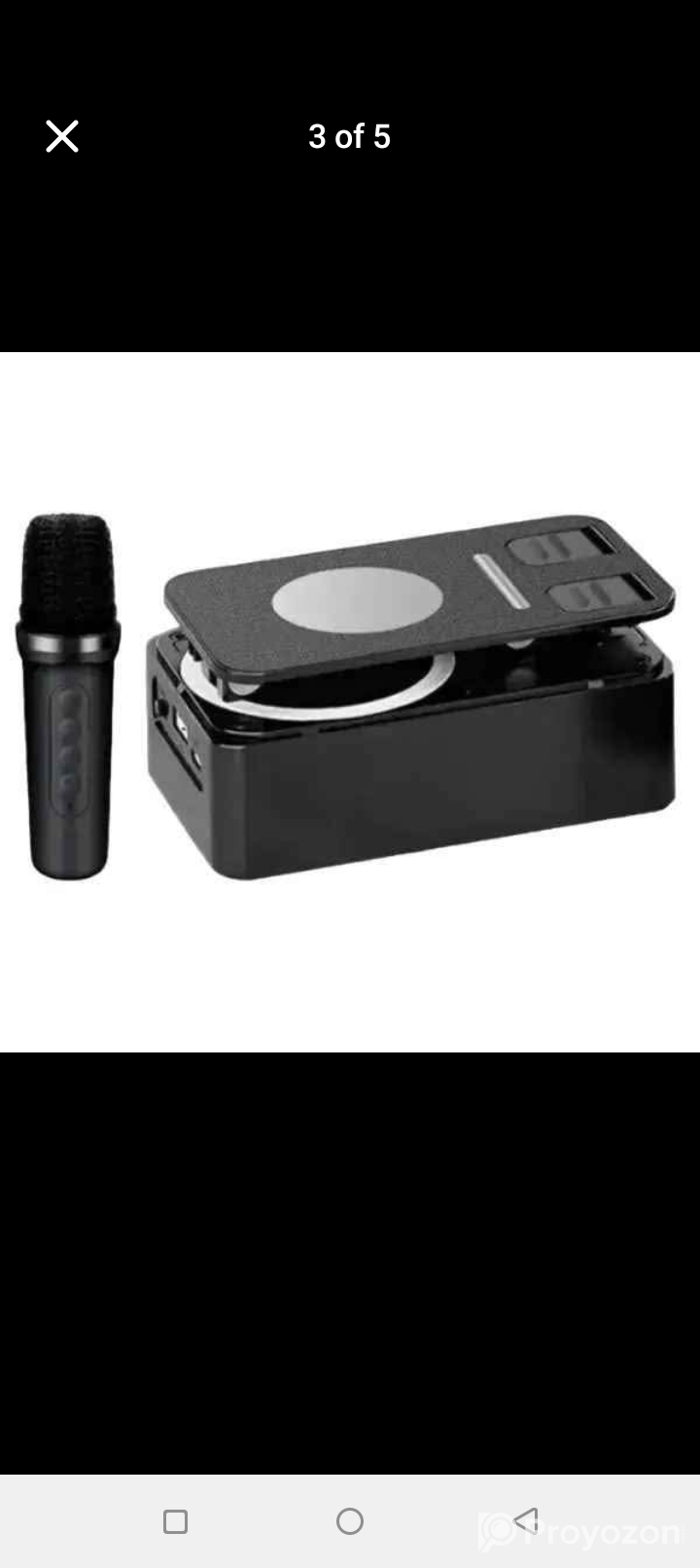 K98 Rotating Foldable Stand with Bluetooth Speake