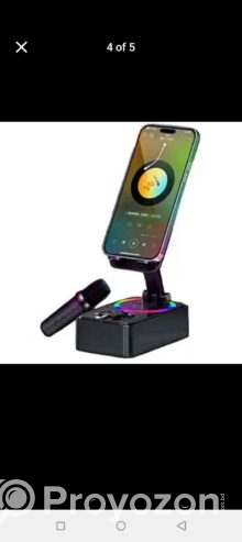 K98 Rotating Foldable Stand with Bluetooth Speake