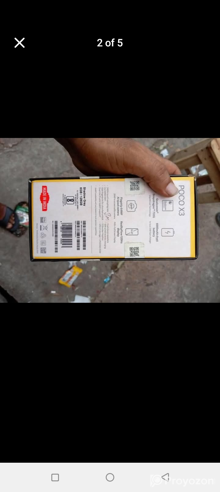 Poco x3 Ram 8+ Rom 128