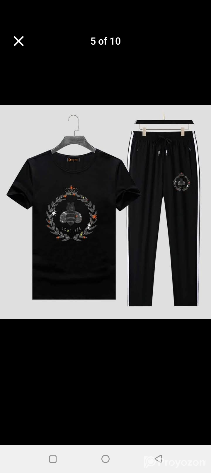 Full Sleeve Tshirt and Trouser Set