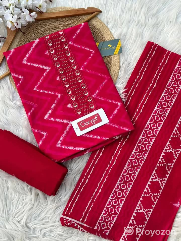 সিম্পলের মধ্যে গরজিয়াস সুন্দর সুন্দর থ্রি পিস