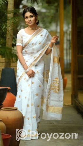 Print Sharee with Blouse
