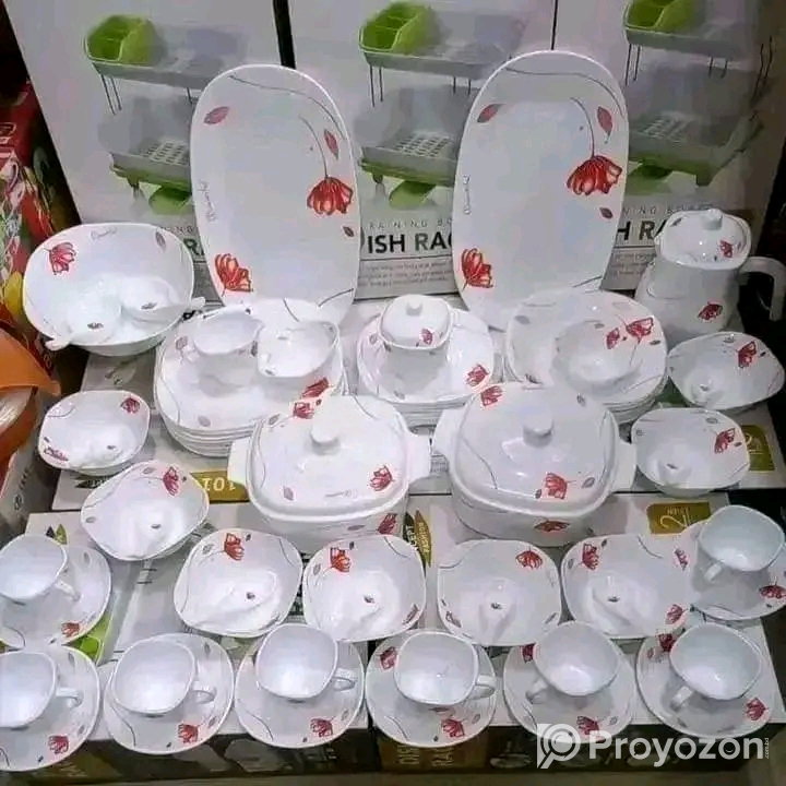 ডিনার সেট বিক্রি করা হবে