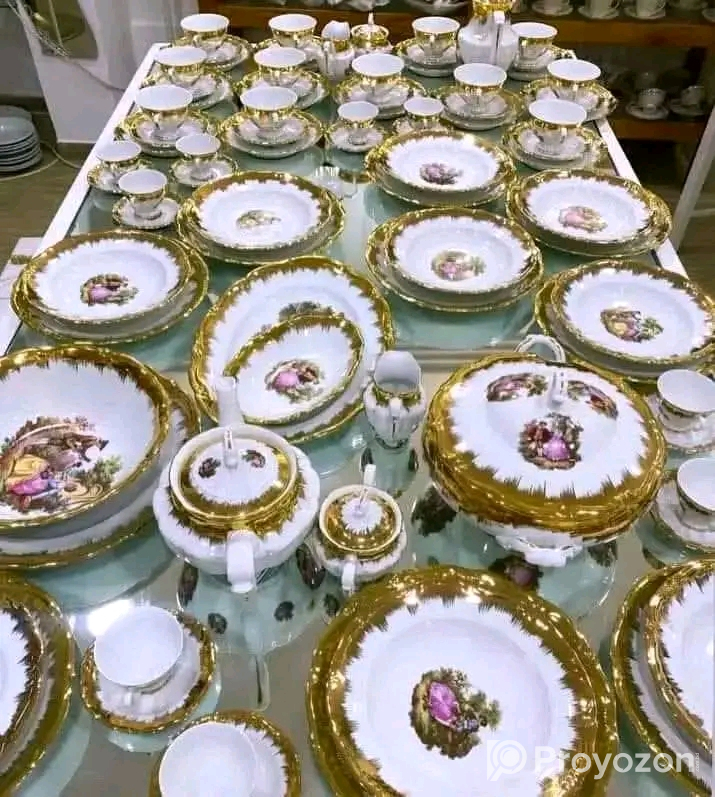 ডিনার সেট বিক্রি করা হবে