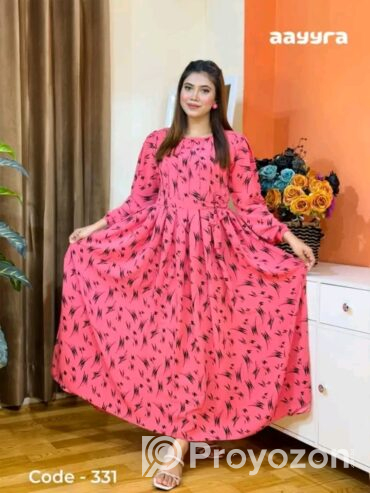 সুইচ সিল্ক ওয়ান পিস গাউন কালেকশন বিক্রি হবে