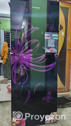 রানিং সিংগার ফ্রিজটি বিক্রি হবে ২৩০ লিটার।