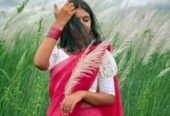 হাল্ফসিল্ক এক কালার শাড়ী বিক্রি করা হবে