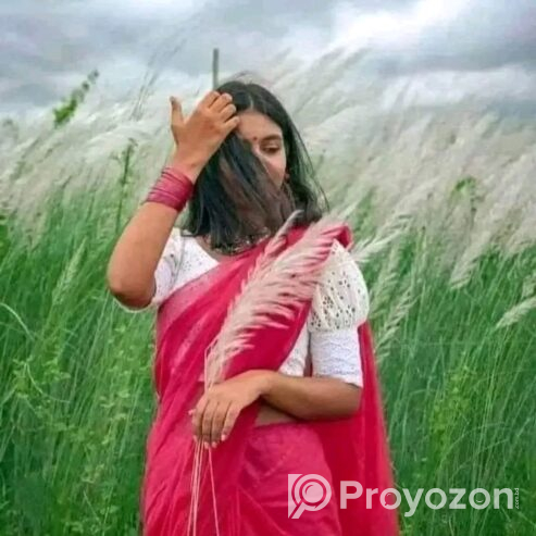 হাল্ফসিল্ক এক কালার শাড়ী বিক্রি করা হবে