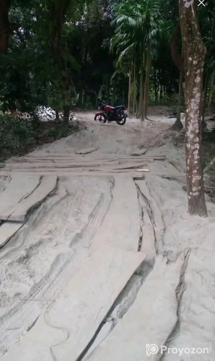 জমি বিক্রি হবে জমির পরিমাণ ৬ শতাংশ ৭৭ পয়েন্ট