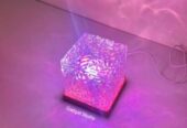 Glass Glow Cube Lamp . For sell
