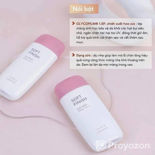 MISSHA Soft Finish Sun Milk SPF 50 .For sell