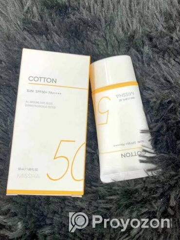 Missha All Around Safe Block Cotton Sunscreen. For sell