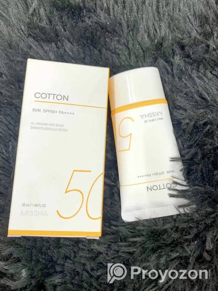 Missha All Around Safe Block Cotton Sunscreen. For sell