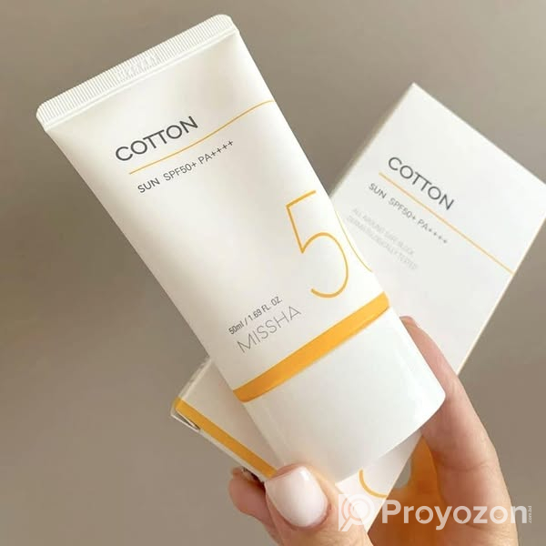 Missha All Around Safe Block Cotton Sunscreen. For sell